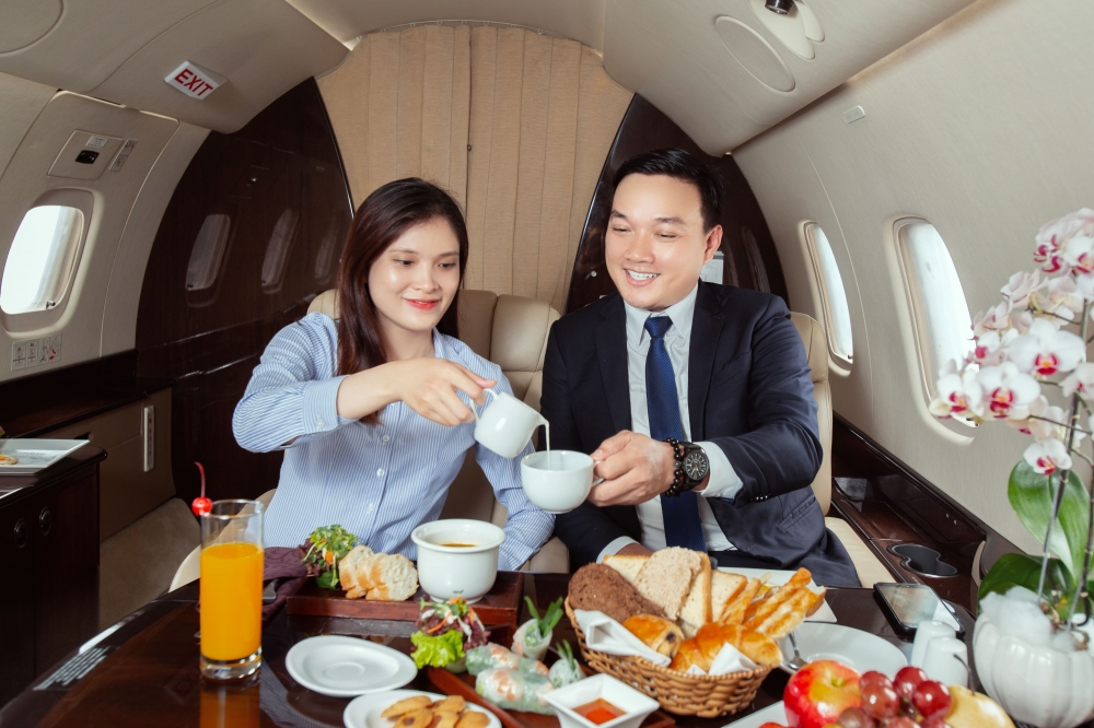 TƯƠNG LAI HỨA HẸN CỦA NGÀNH HÀNG KHÔNG VỚI DỊCH VỤ BAY VIP ĐẦU TIÊN TẠI VIỆT NAM